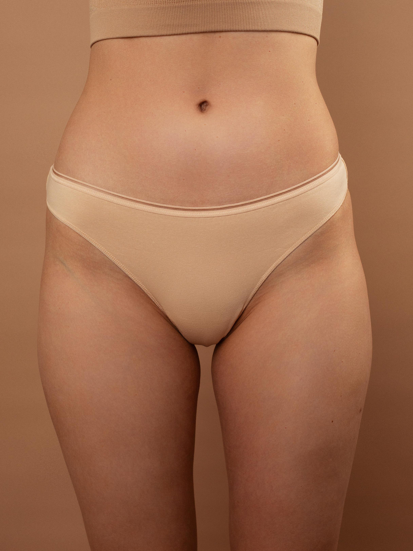 Нижнее белье Brabrabra модель SLZ26902002_khaki.beige.black Фото