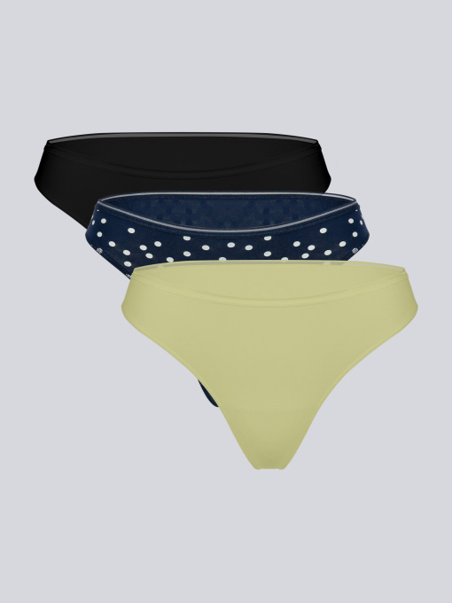 Нижня білизна Brabrabra модель SLZ26902002_khaki.print.black Фото