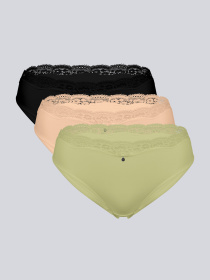 Нижнее белье Brabrabra модель SLZ26902011_beige.black.khaki Фото