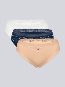 Нижнее белье Brabrabra модель SLZ26902011_print.beige.white Фото