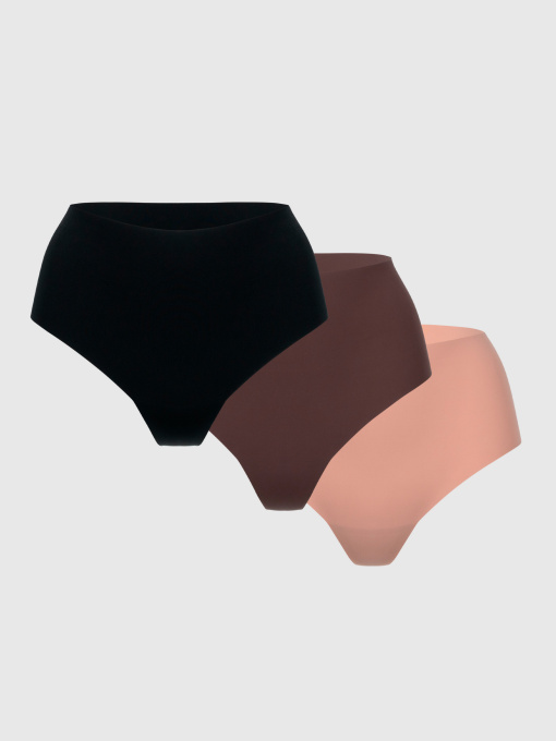 Нижня білизна Brabrabra модель SLZ26702104_3_black.taupe.dark-nude Фото