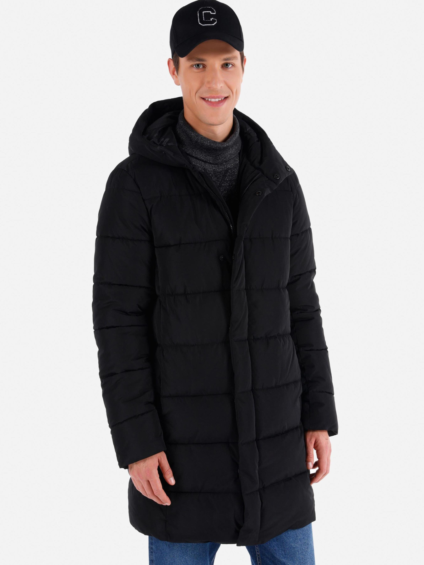 Куртки и дубленки Colin’s модель CL1047519_Q1.V1_BLK Фото