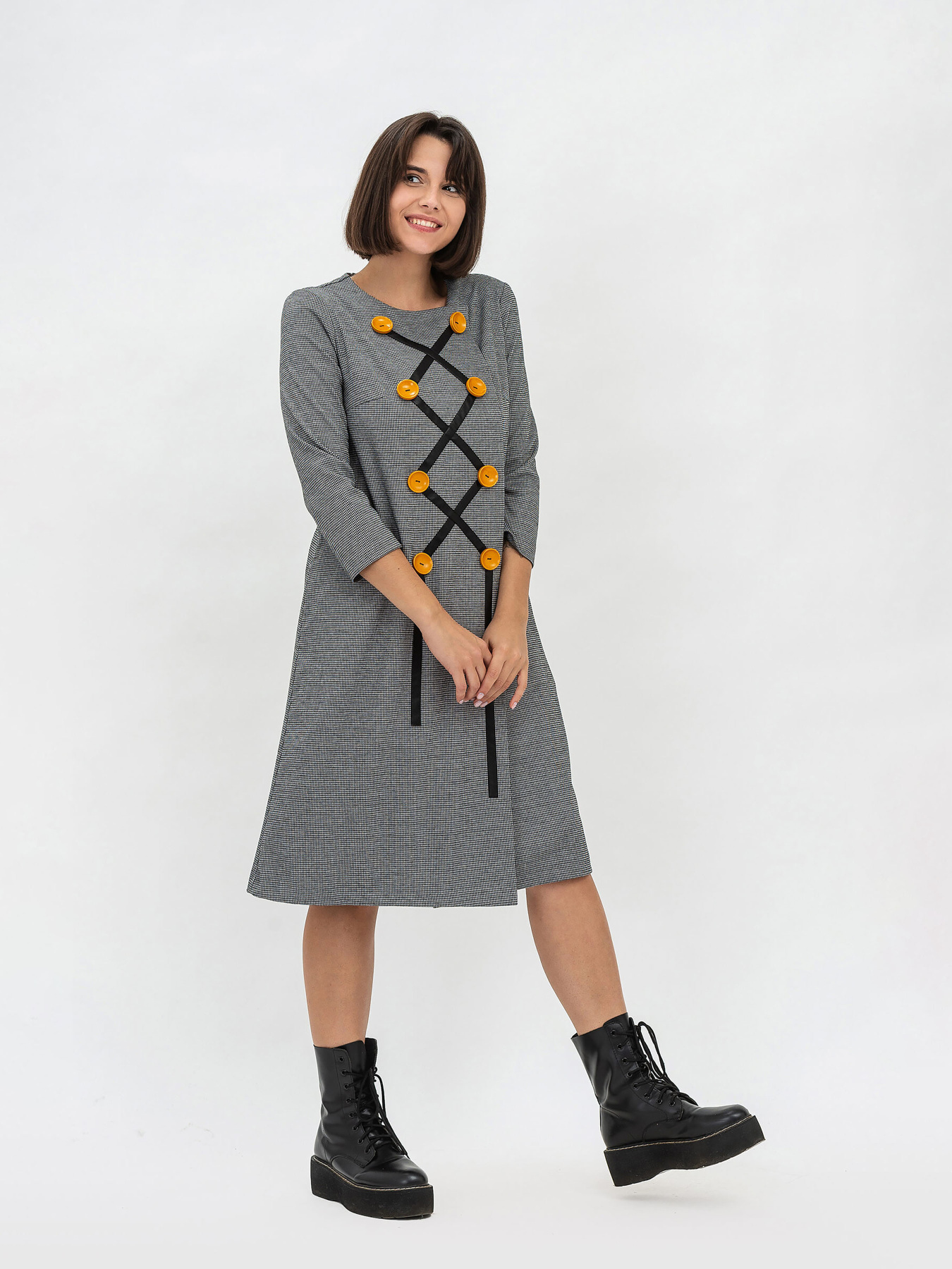 Платья Lesia модель GreyAdjin10WMNSDRSSLS Фото