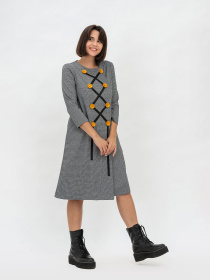 Платья Lesia модель GreyAdjin10WMNSDRSSLS Фото