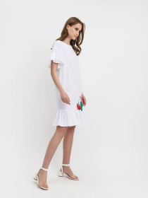 Сукні Lesia модель WhiteDeisyWMNSDRSSLS Фото