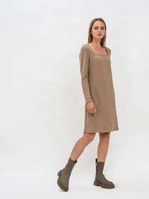 Платья Lesia модель BeigeLeomis61WMNSDRSSLS Фото
