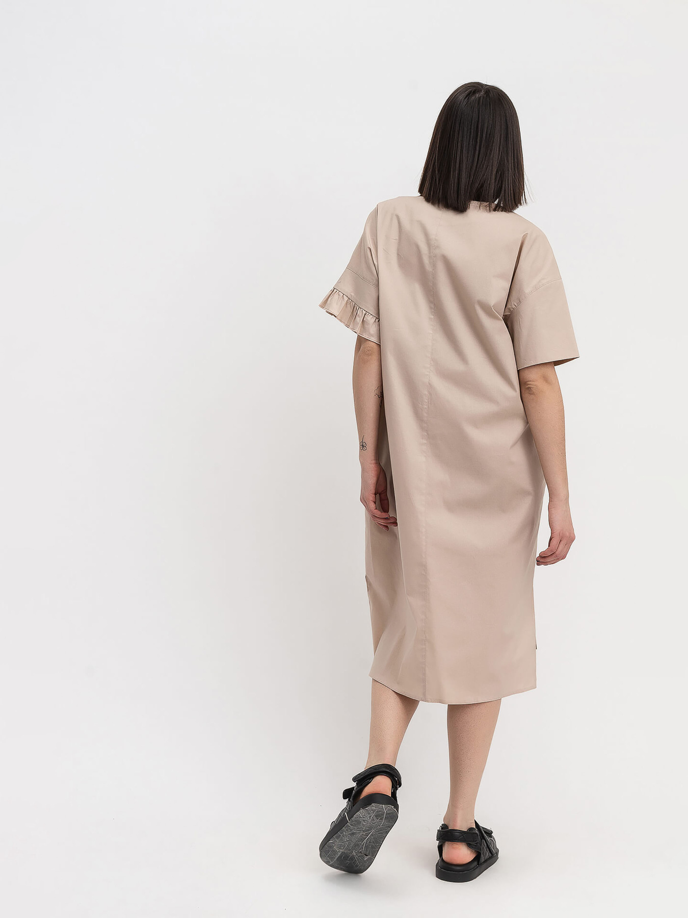 Сукні Lesia модель BeigeManuk71WMNSDRSSLS Фото