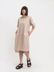 Сукні Lesia модель BeigeManuk71WMNSDRSSLS Фото
