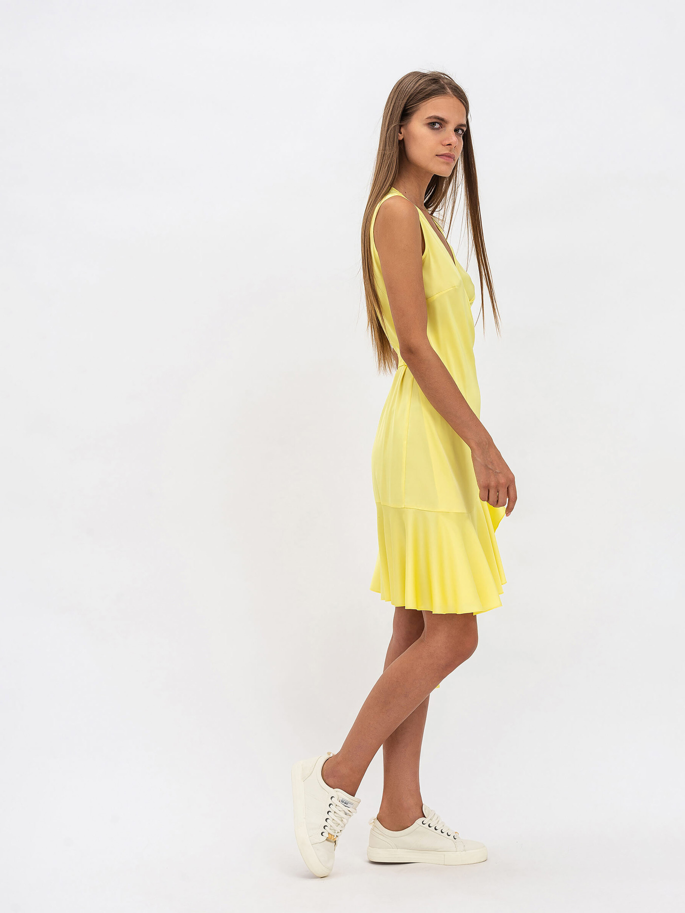 Платья Lesia модель YellowGerraWMNSDRSSLS Фото