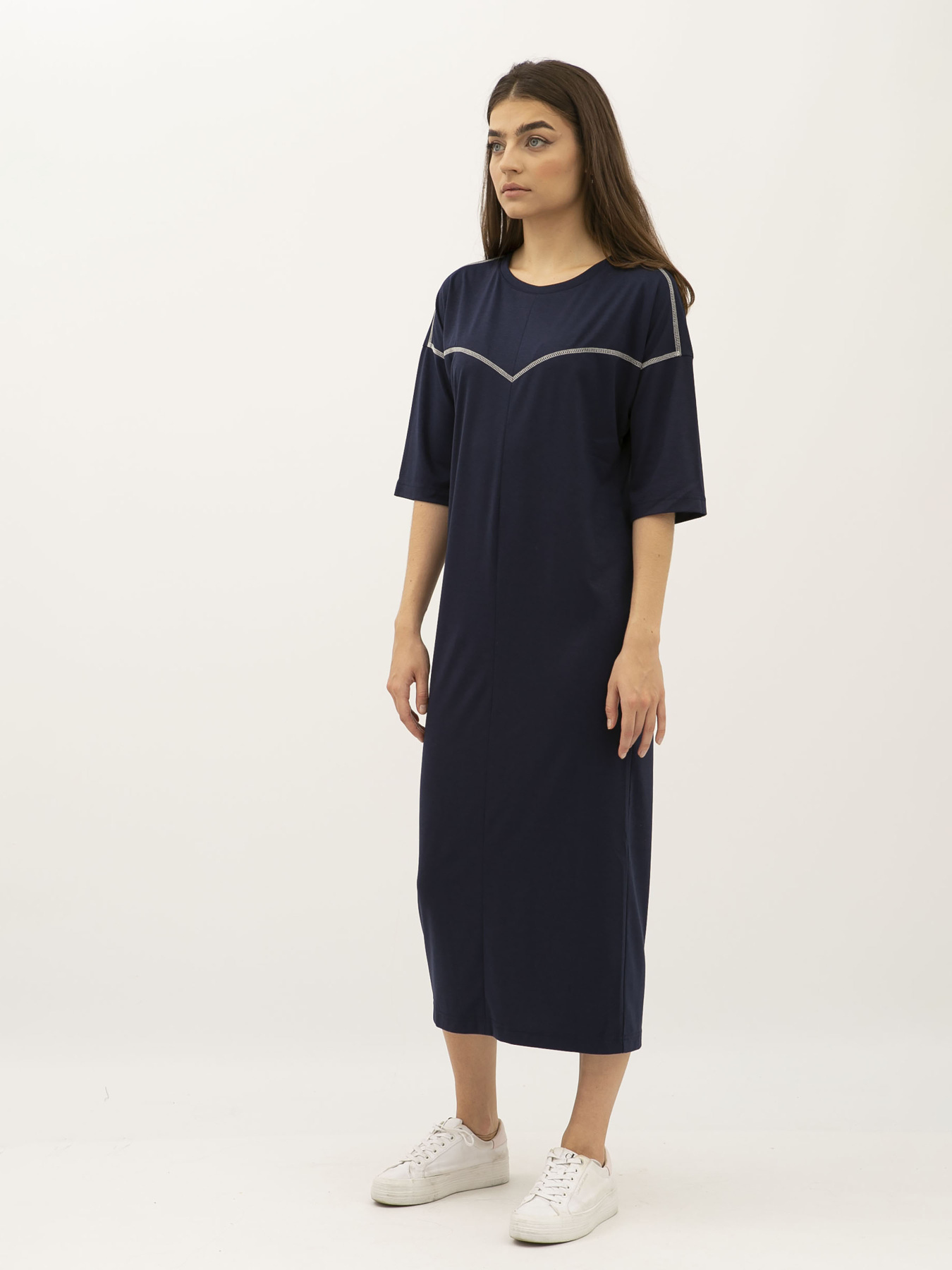 Платья Lesia модель Abene03BlueWMNSDRSSLS Фото
