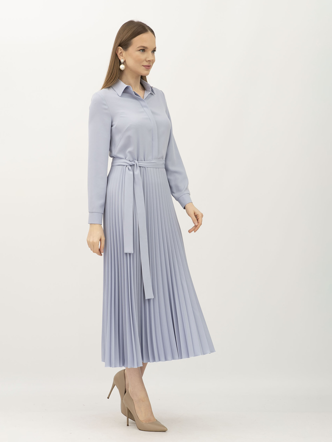 Платья Lesia модель Manid403LightBlueWMNSDRSSLS Фото