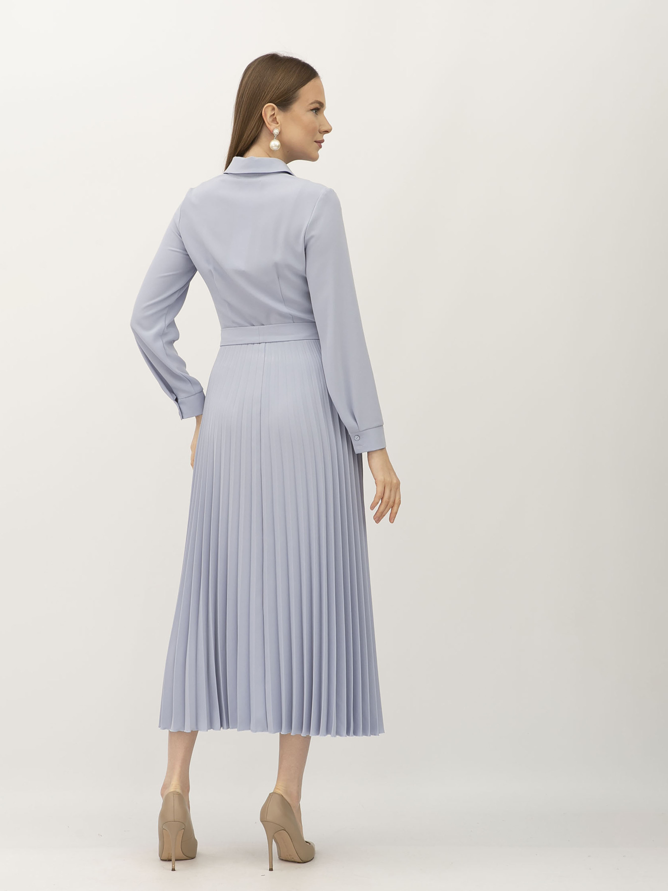 Платья Lesia модель Manid403LightBlueWMNSDRSSLS Фото