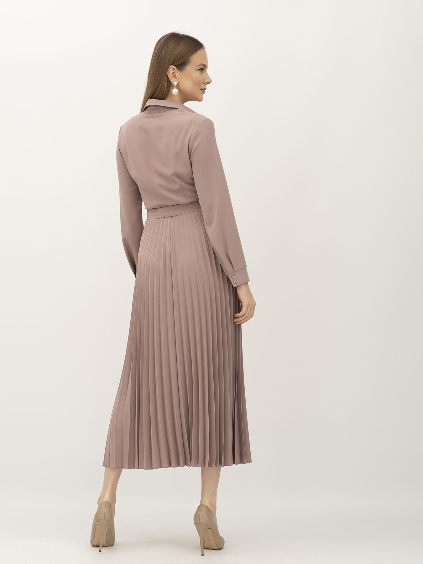 Сукні Lesia модель Manid404BrownWMNSDRSSLS Фото