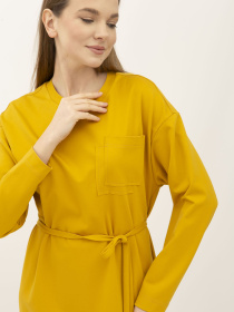 Платья Lesia модель Mioto1MustardWMNSDRSSLS Фото