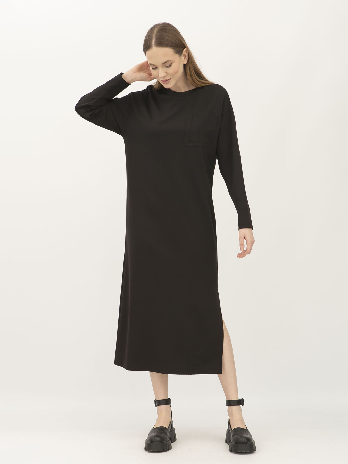 Сукні Lesia модель Mioto11BlackWMNSDRSSLS Фото