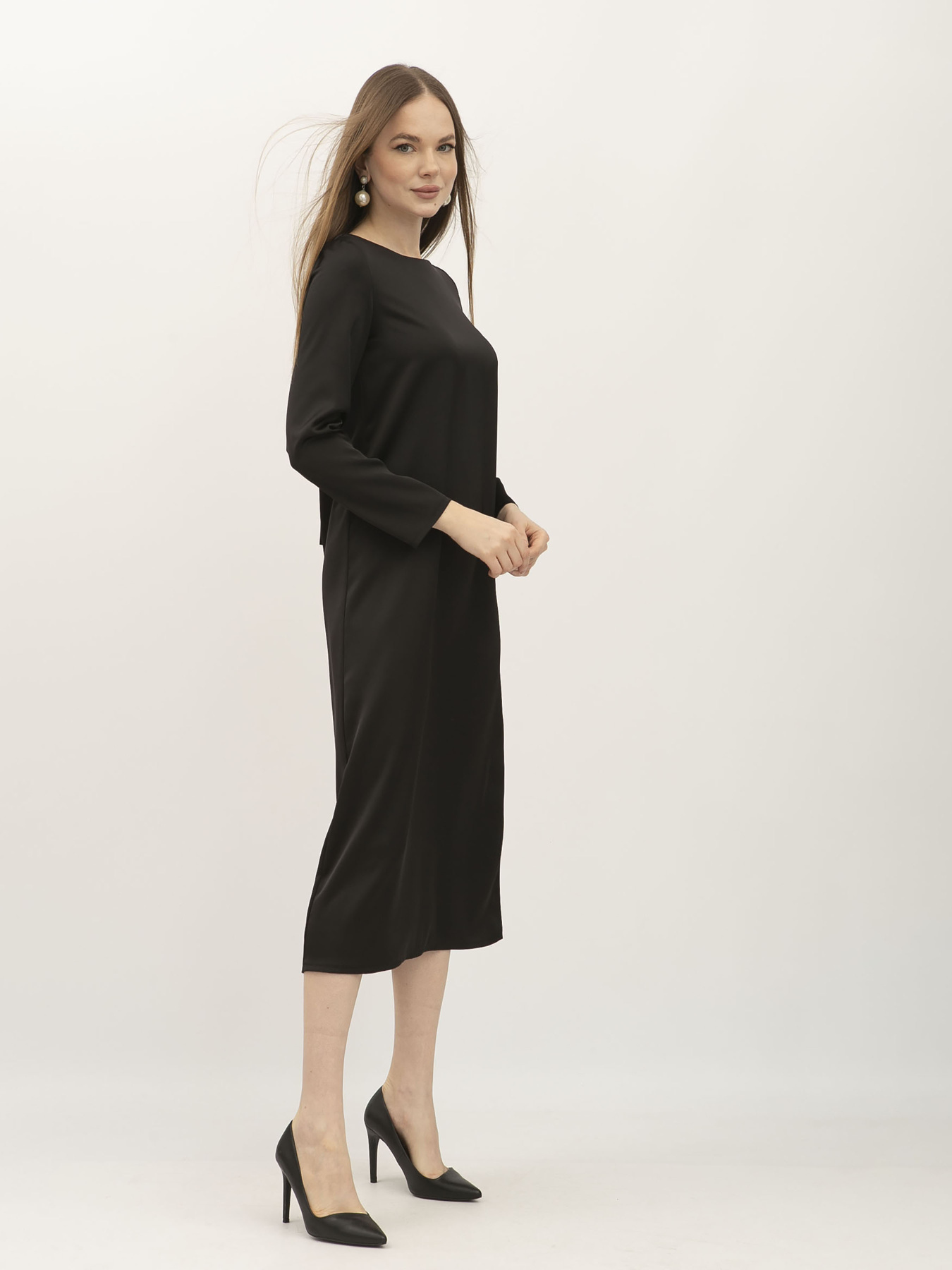 Платья Lesia модель Ameli03BlackWMNSDRSSLS Фото