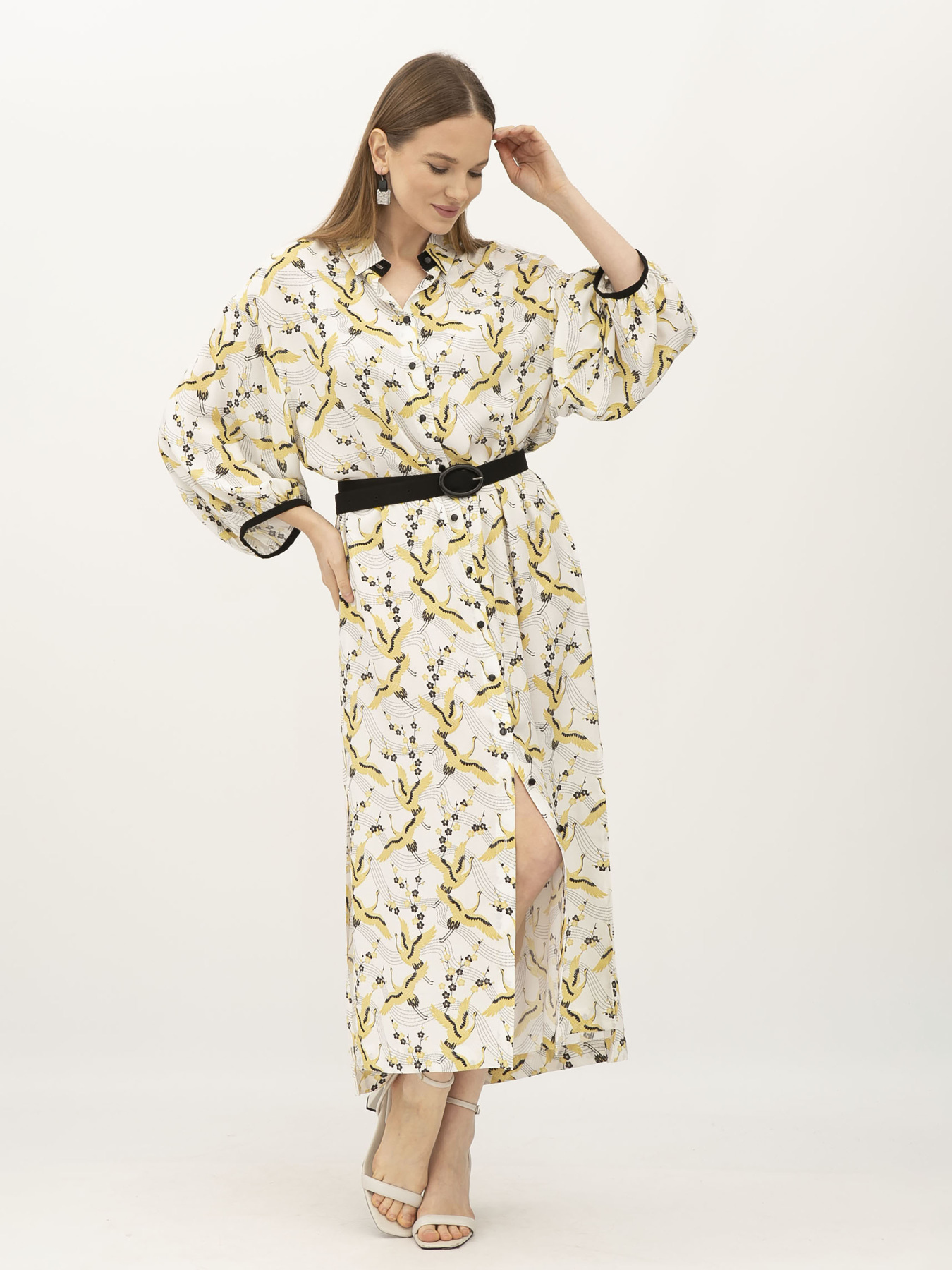 Сукні Lesia модель KiruneMustardWMNSDRSSLS Фото