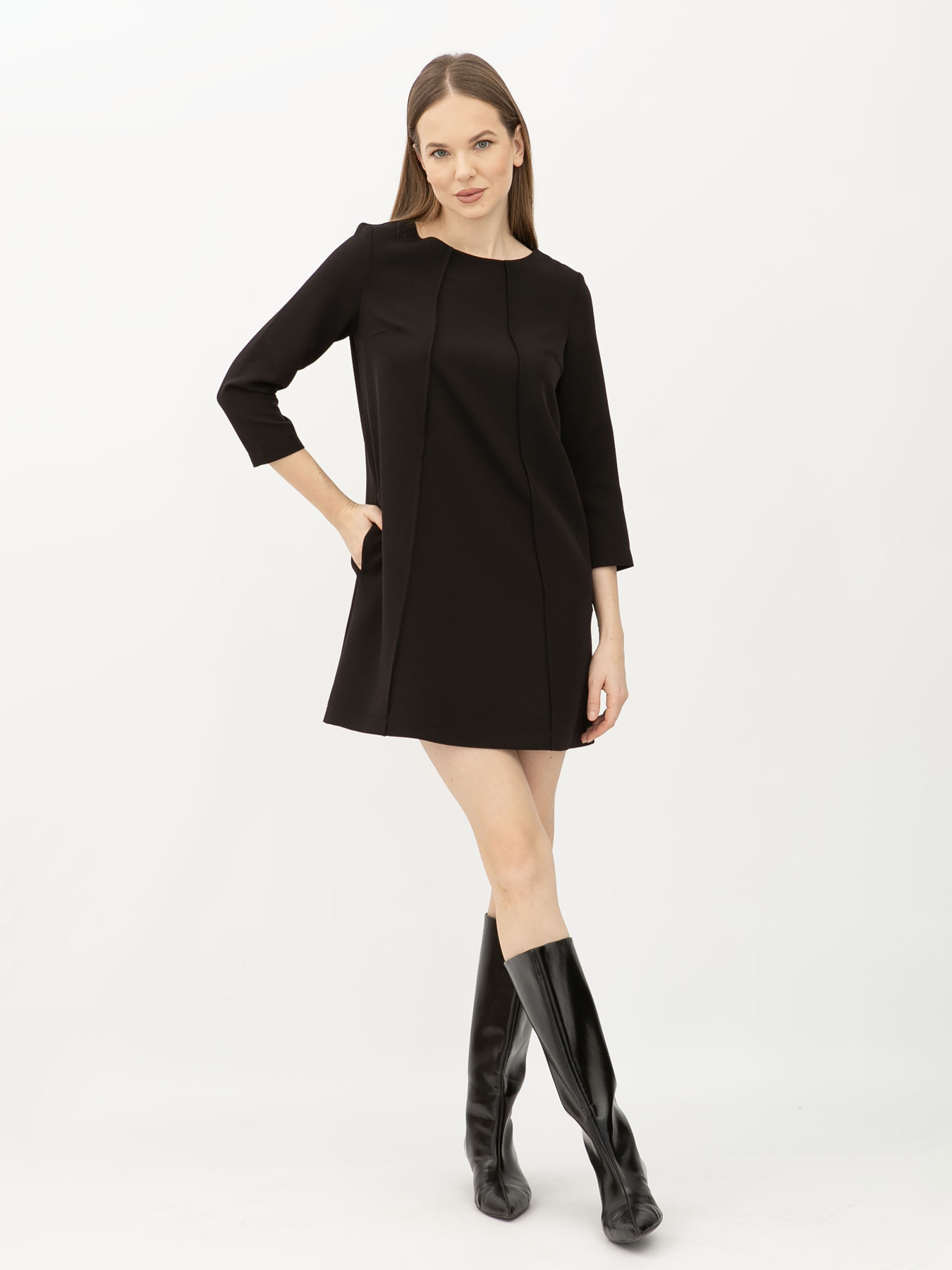 Платья Lesia модель AdoraBlackWMNSDRSSLS Фото