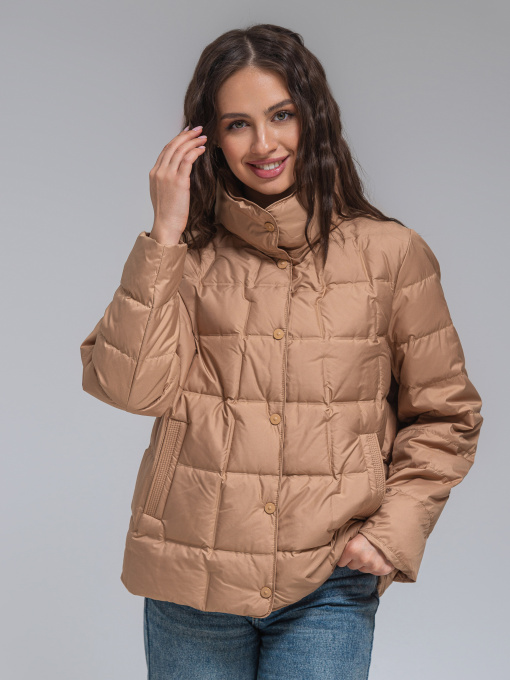 Куртки та дублянки VIVA WEAR модель 6537-beige Фото