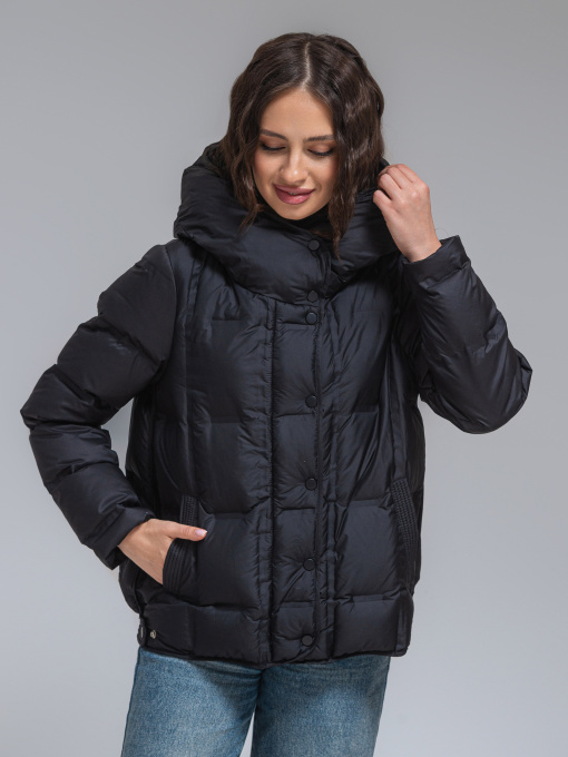 Куртки и дубленки VIVA WEAR модель 8856-black Фото