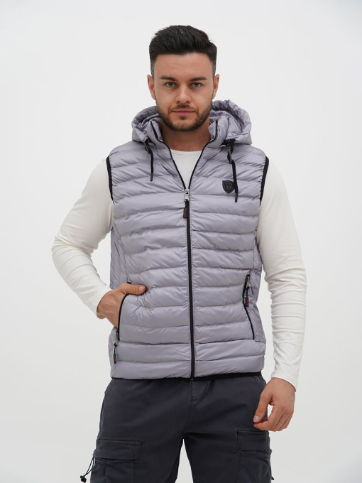 Куртки и дубленки Trend Collection модель TC12738LightGreyZHLTDMMN Фото