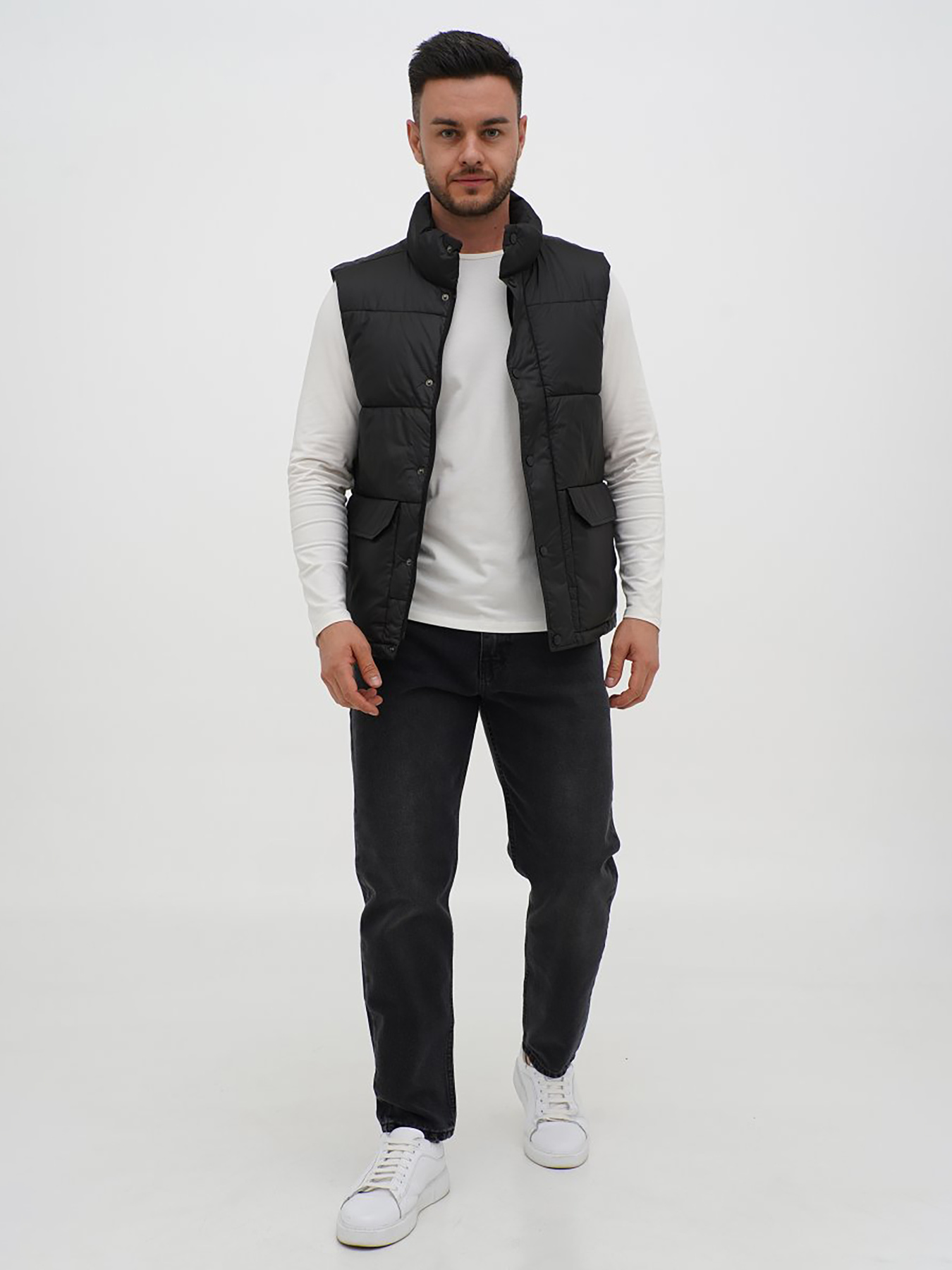 Куртки та дублянки Trend Collection модель TC12701BlackZHLTDMMN Фото
