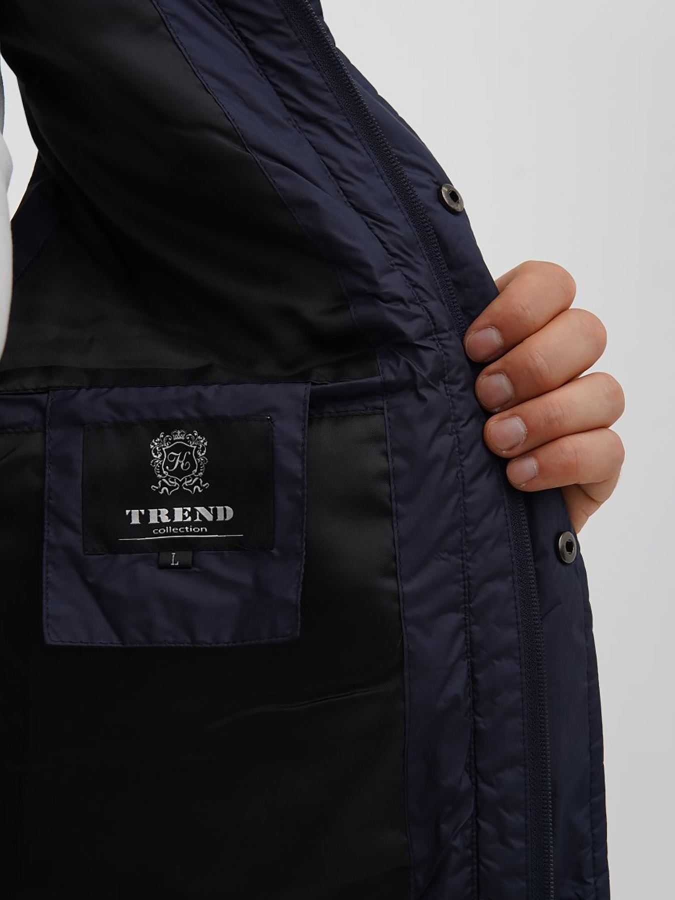 Куртки и дубленки Trend Collection модель TC12700BlueZHLTDMMN Фото