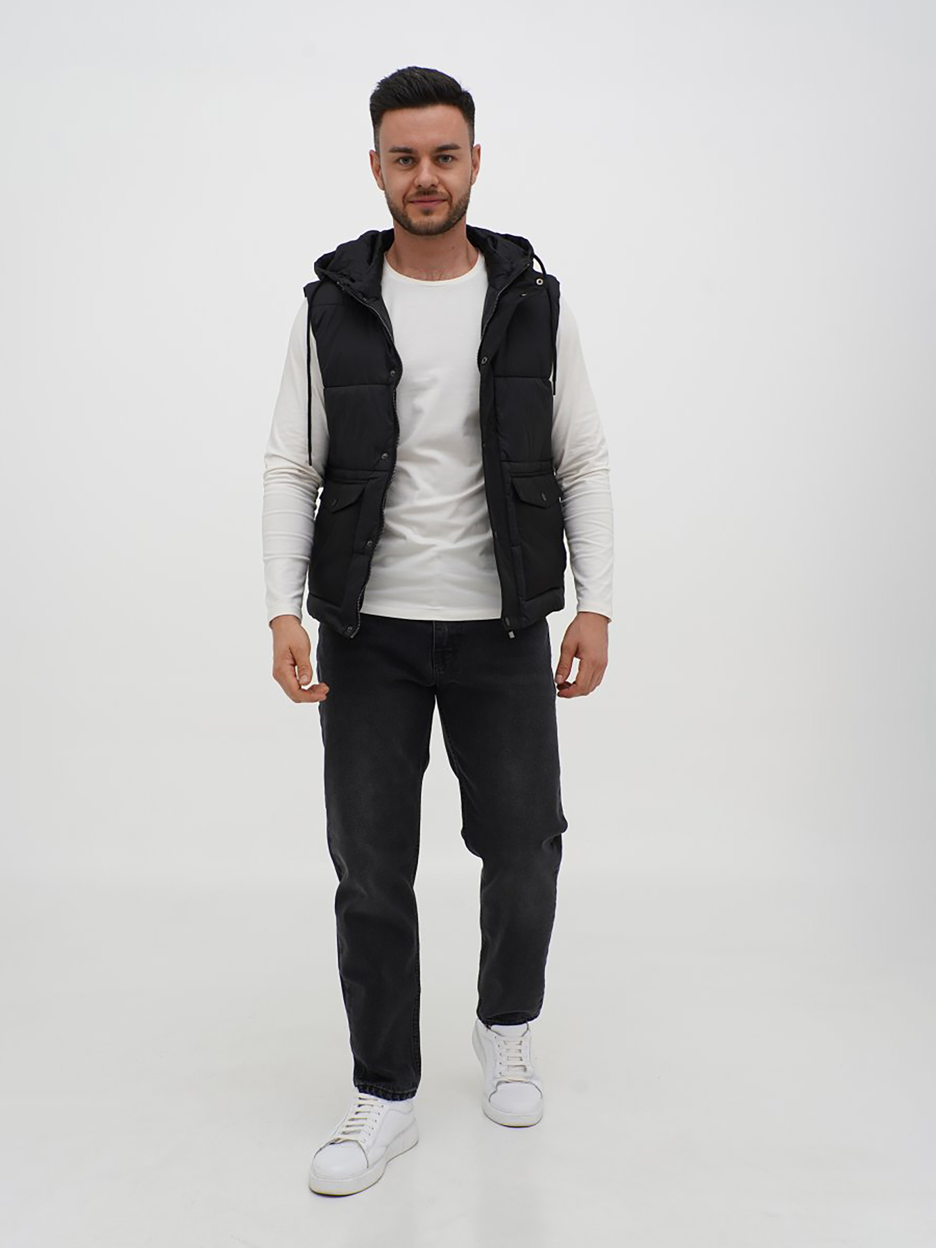Куртки и дубленки Trend Collection модель TC12699BlackZHLTDMMN Фото