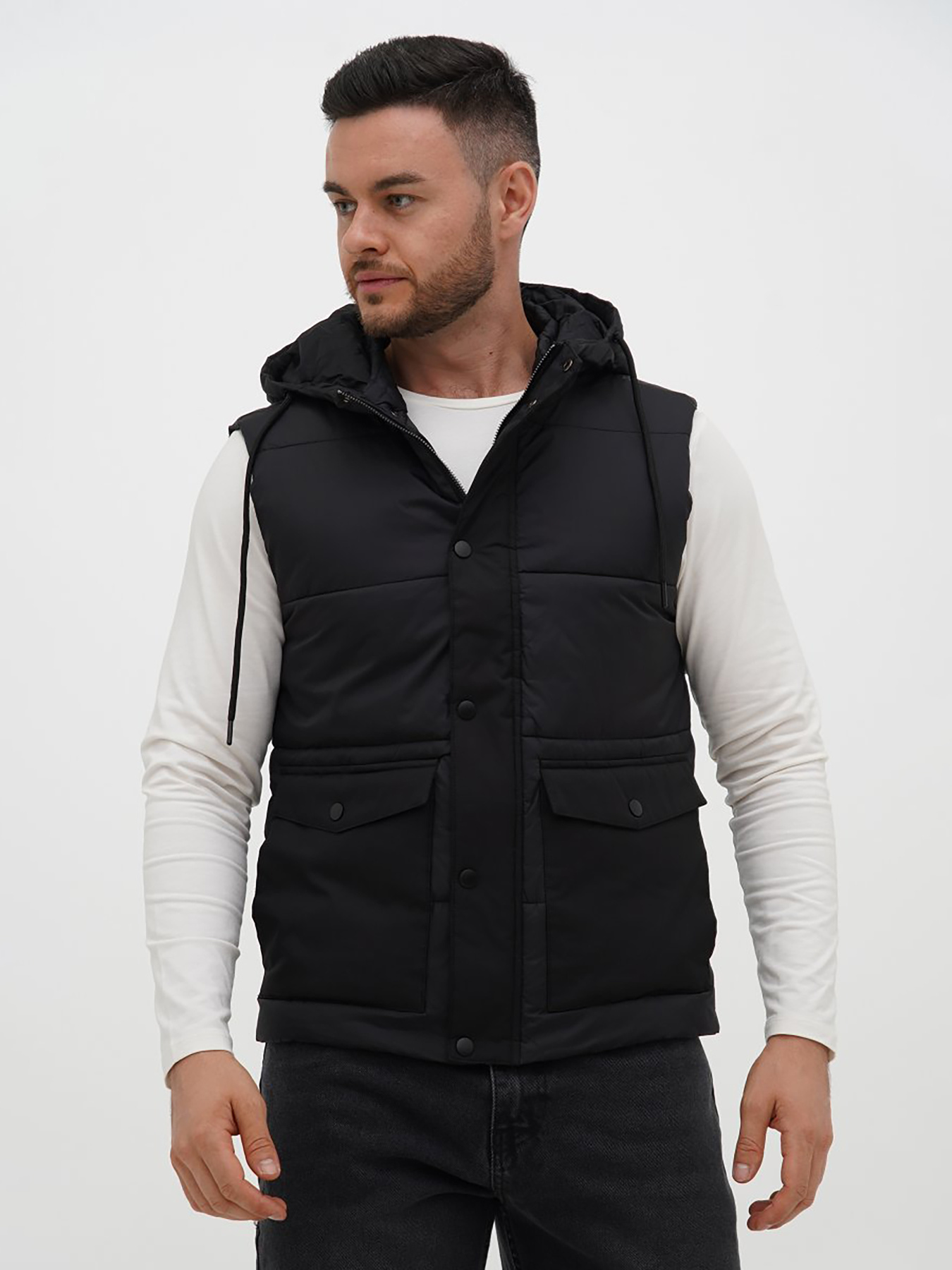 Куртки и дубленки Trend Collection модель TC12699BlackZHLTDMMN Фото