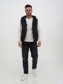 Куртки и дубленки Trend Collection модель TC12699BlackZHLTDMMN Фото
