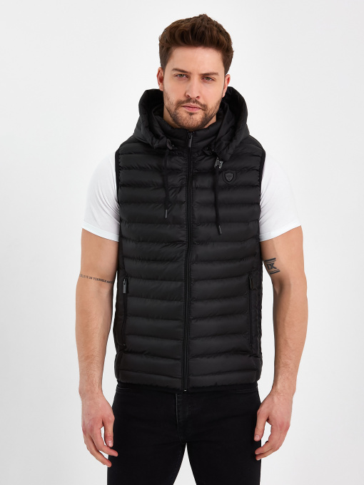 Куртки и дубленки Trend Collection модель TC6768BlackZHLTDMMN Фото