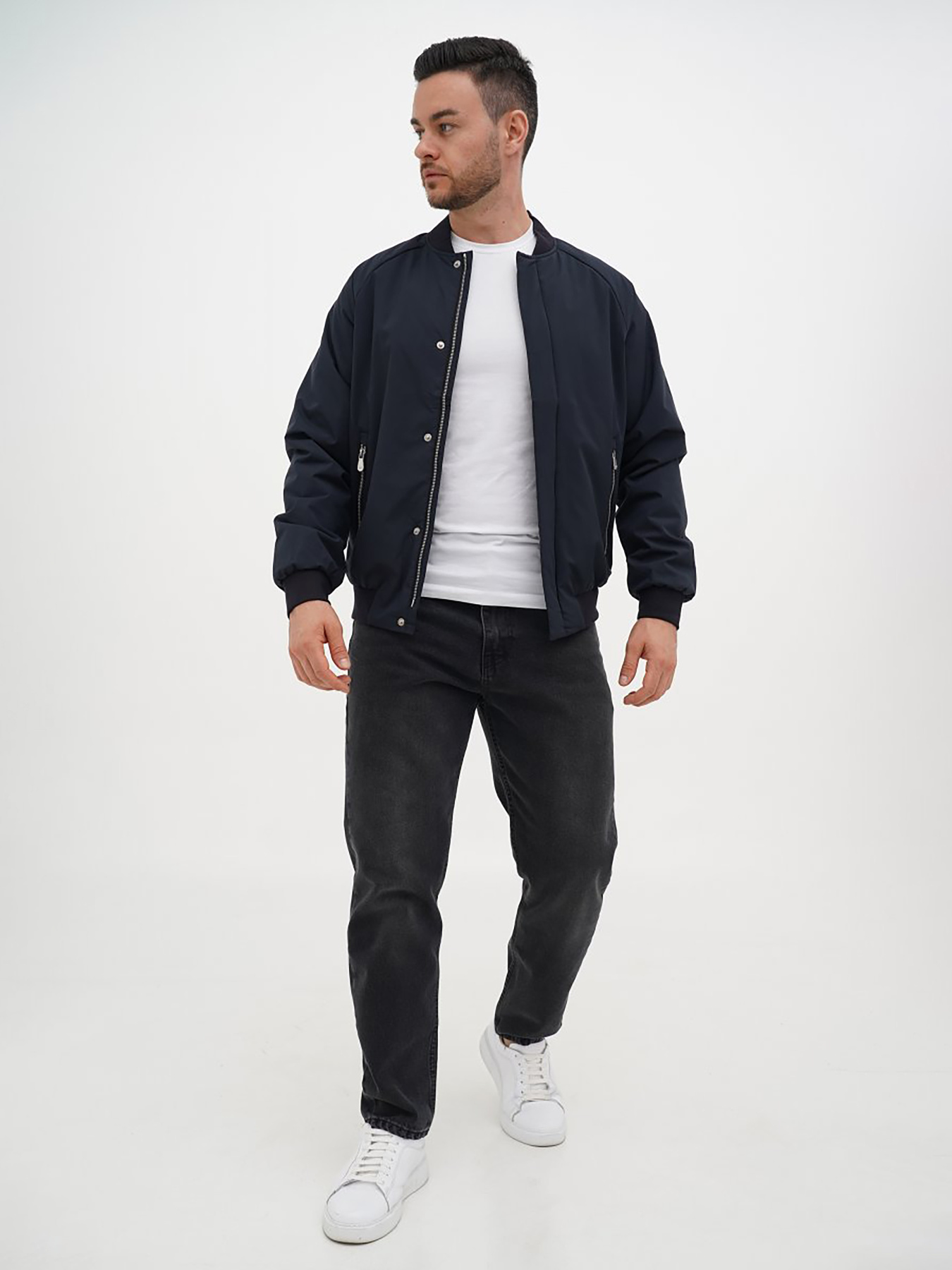 Куртки та дублянки Trend Collection модель TC12895DarkBlueMNKRTKDMSZN Фото