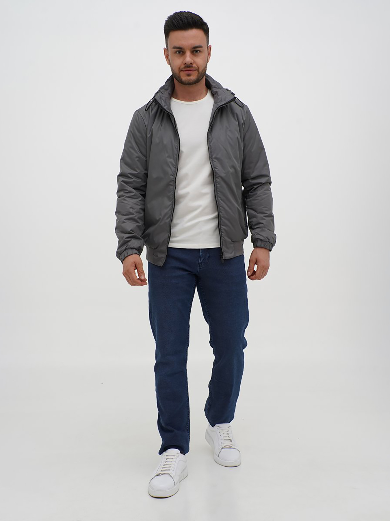 Куртки та дублянки Trend Collection модель TC12764GreyMNKRTKDMSZN Фото