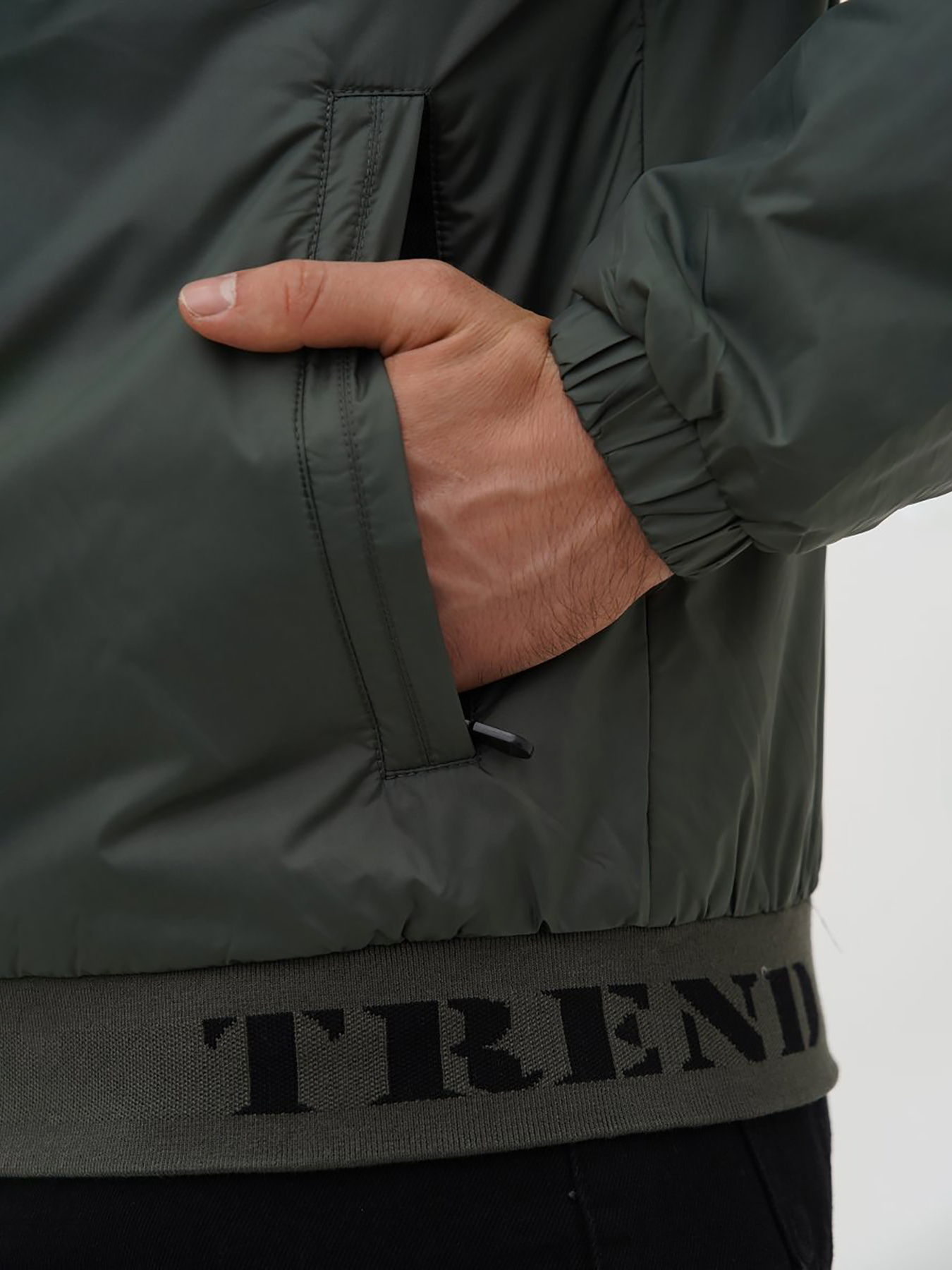 Куртки та дублянки Trend Collection модель TC12763GreenMNKRTKDMSZN Фото