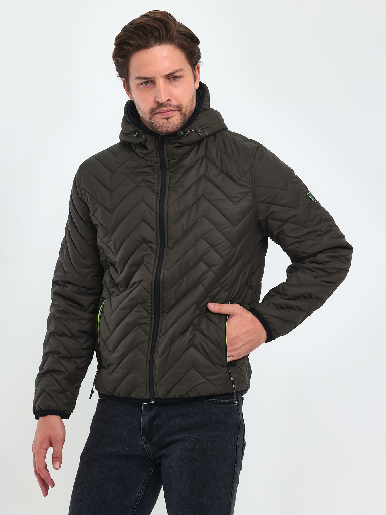 Куртки та дублянки Trend Collection модель TC9166KhakiMNKRTKDMSZN Фото