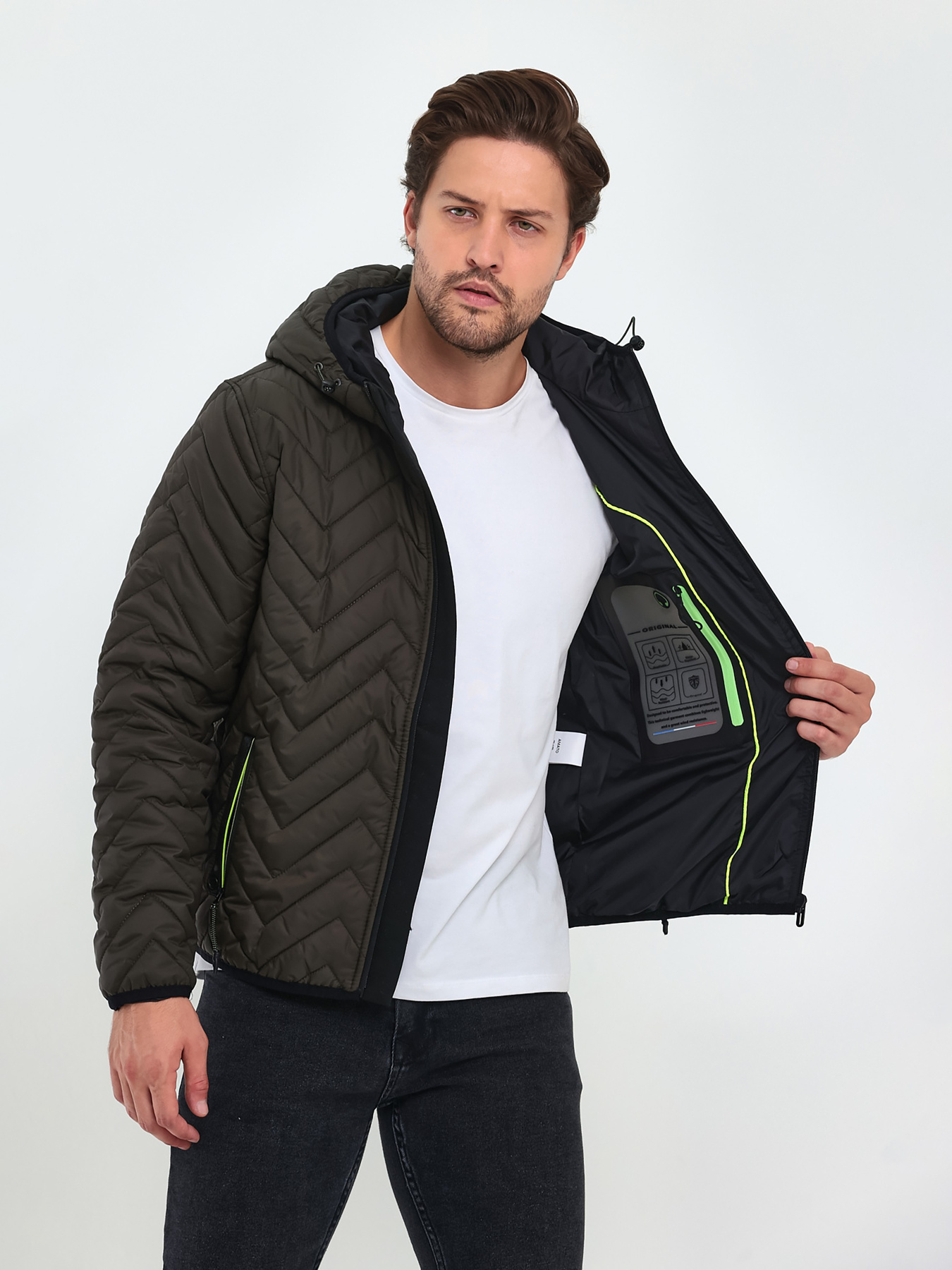 Куртки та дублянки Trend Collection модель TC9166KhakiMNKRTKDMSZN Фото