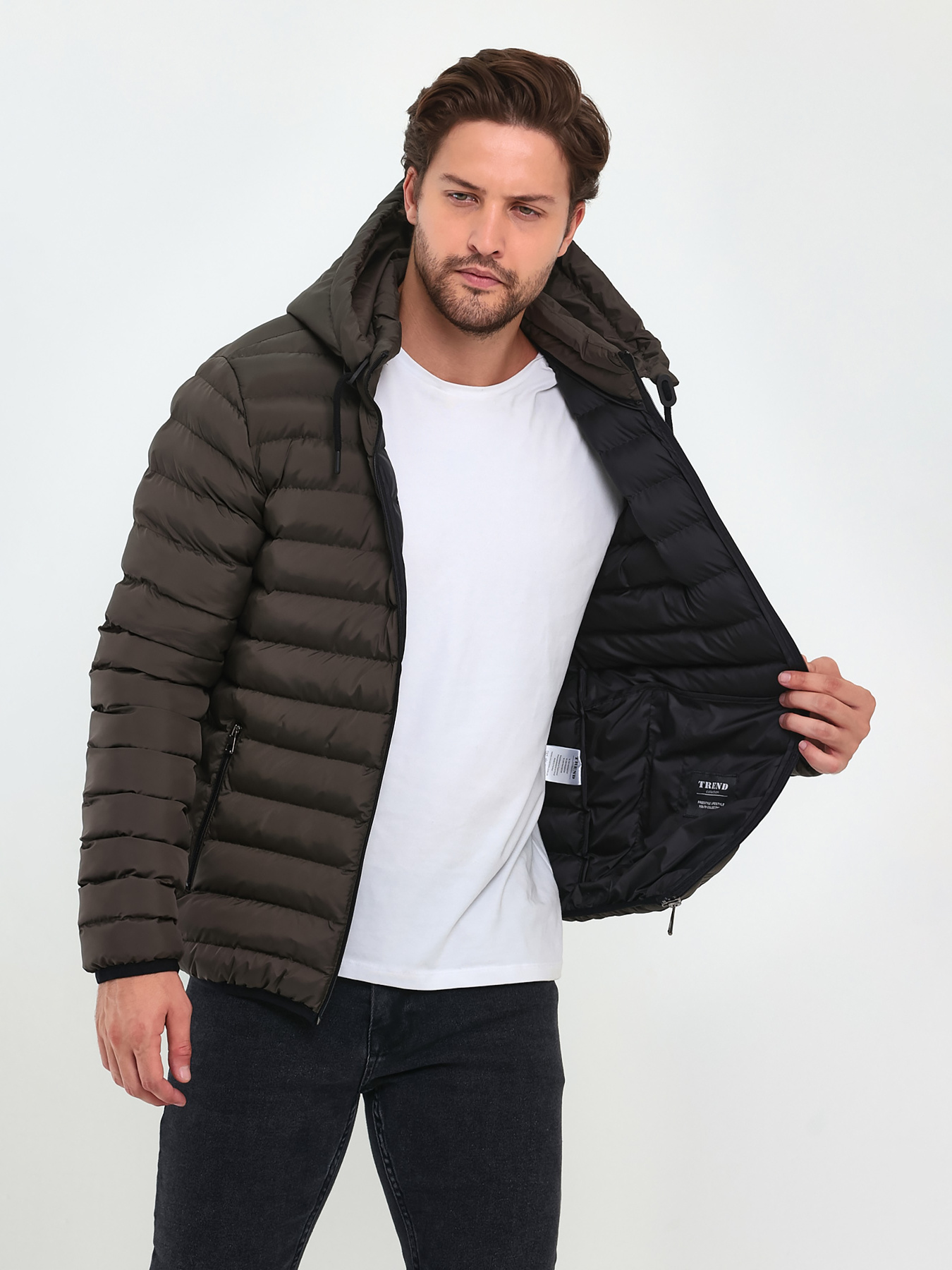 Куртки та дублянки Trend Collection модель TC7868KhakiMNKRTKDMSZN Фото