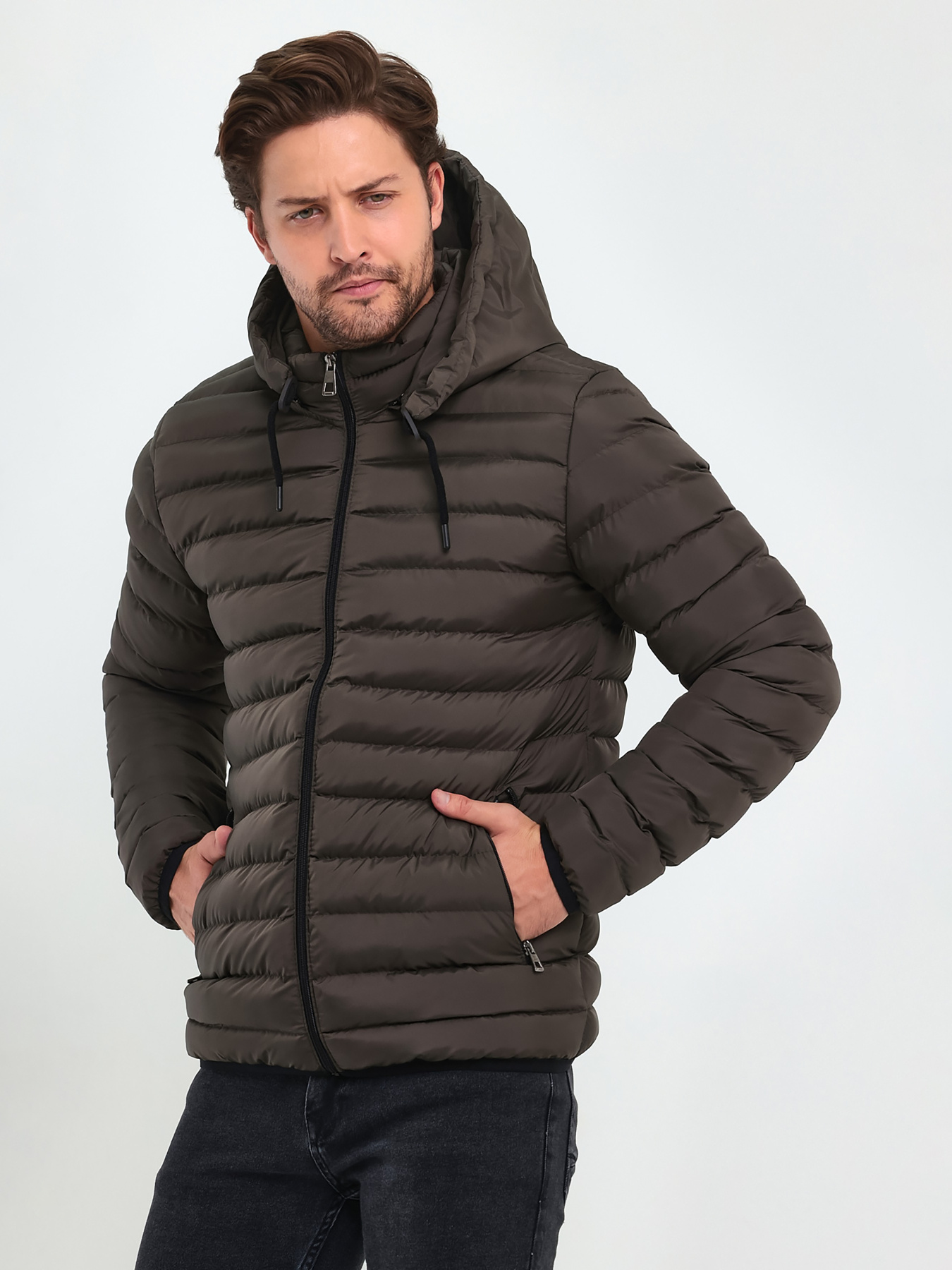 Куртки та дублянки Trend Collection модель TC7868KhakiMNKRTKDMSZN Фото