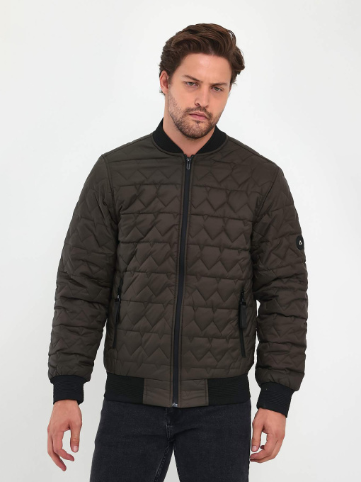 Куртки та дублянки Trend Collection модель TC6051KhakiMNKRTKDMSZN Фото