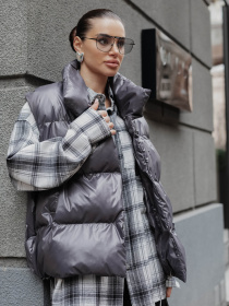 Куртки та дублянки Jadone Fashion модель Zhylet_Soft_graf Фото