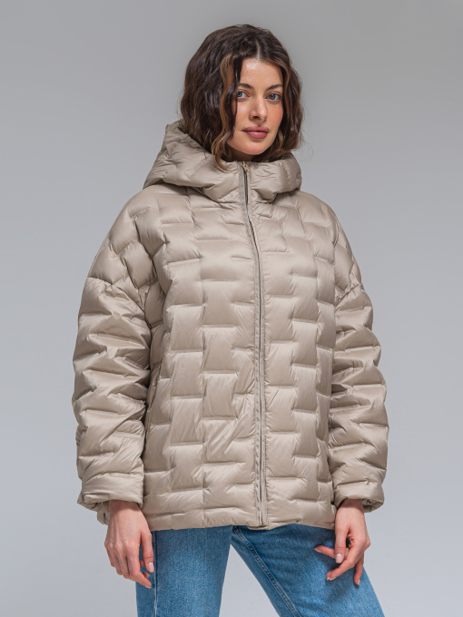 Куртки и дубленки VIVA WEAR модель 8892-beige Фото