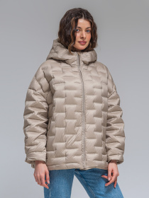 Куртки и дубленки VIVA WEAR модель 8892-beige Фото