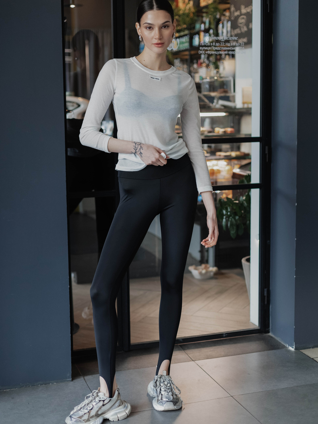 Брюки Jadone Fashion модель Legins_Sheim_shorn Фото