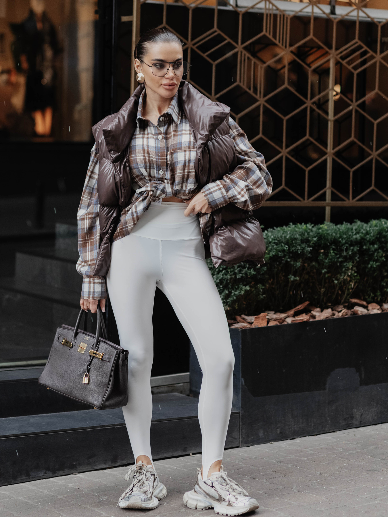 Брюки Jadone Fashion модель Legins_Sheim_bile Фото