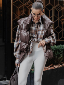 Брюки Jadone Fashion модель Legins_Sheim_bile Фото