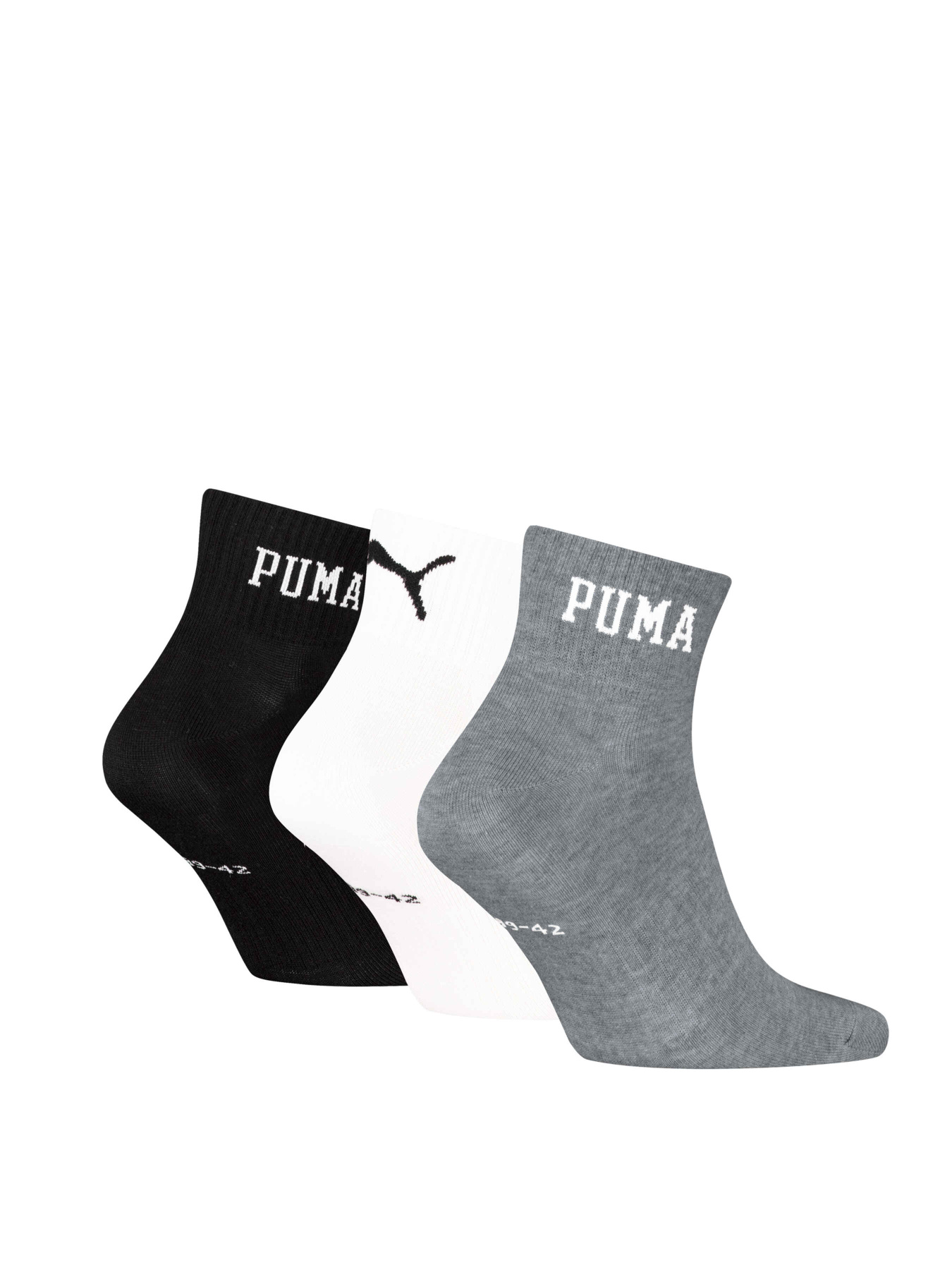 Шкарпетки та гольфи PUMA Unisex Logo Quarter 3p модель 938636 Шкарпетки та гольфи PUMA Unisex Logo Quarter 3p модель 938636 Фото