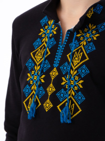 Вышиванки Носи своє модель 6128-015-22-1-zhovto-blakitnij-gerb Фото