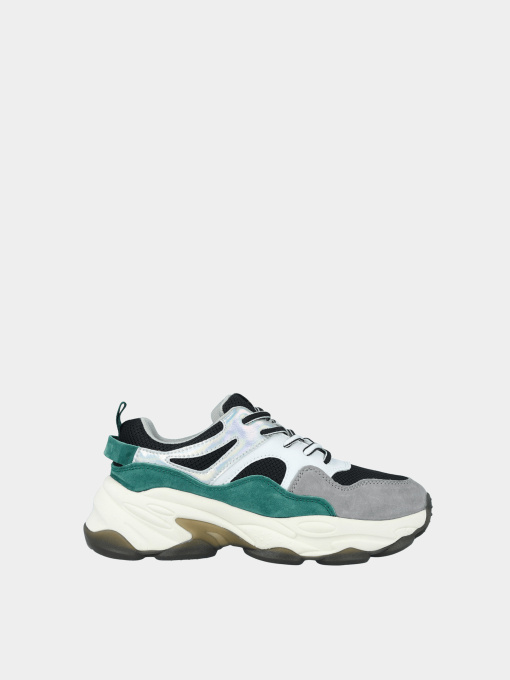 Кросівки Crosby модель 418148/01-01E-black/green Фото