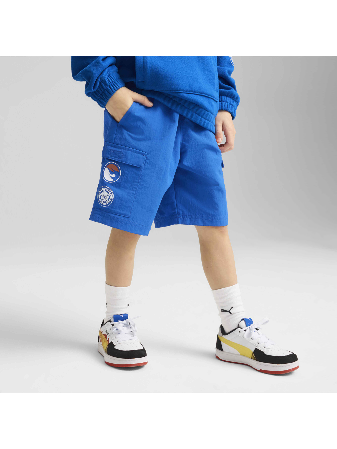 Шорты PUMA x Hot Wheels Shorts модель 630076 Фото