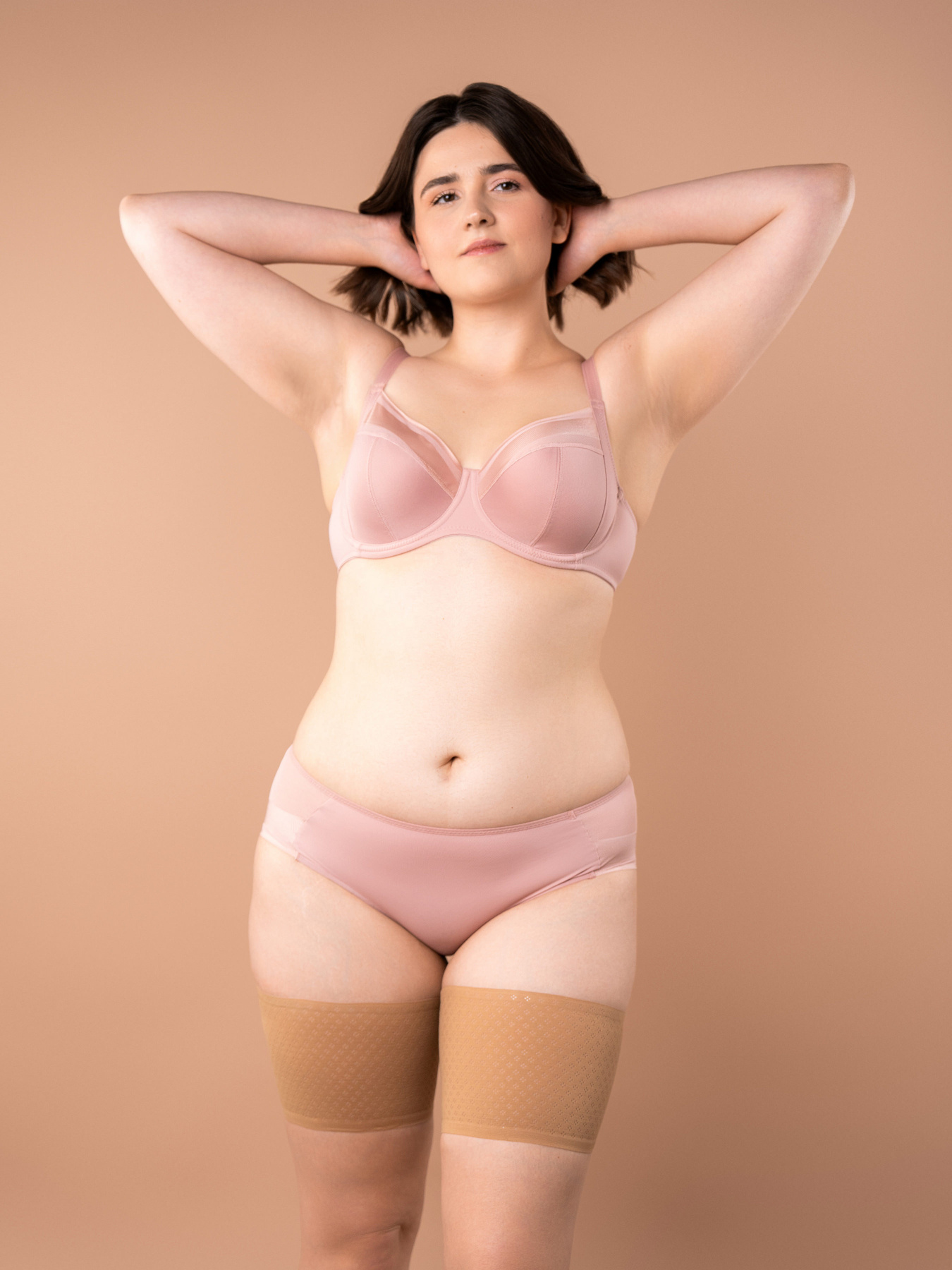 Нижня білизна Brabrabra модель SLZ1302_dark-nude Фото